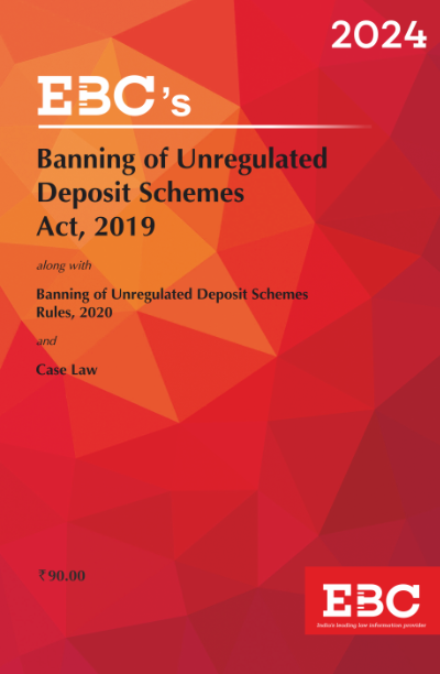 Banning of Unregulated Deposit Schemes Act, 2019