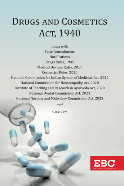 Drugs and Cosmetics Act, 1940 with Cosmetics Rules, 2020